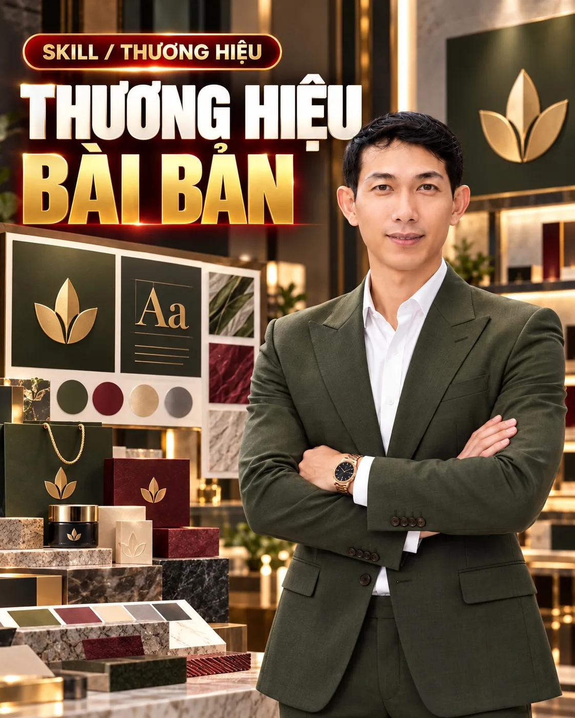 Ảnh bìa nhóm skill Thương hiệu bài bản