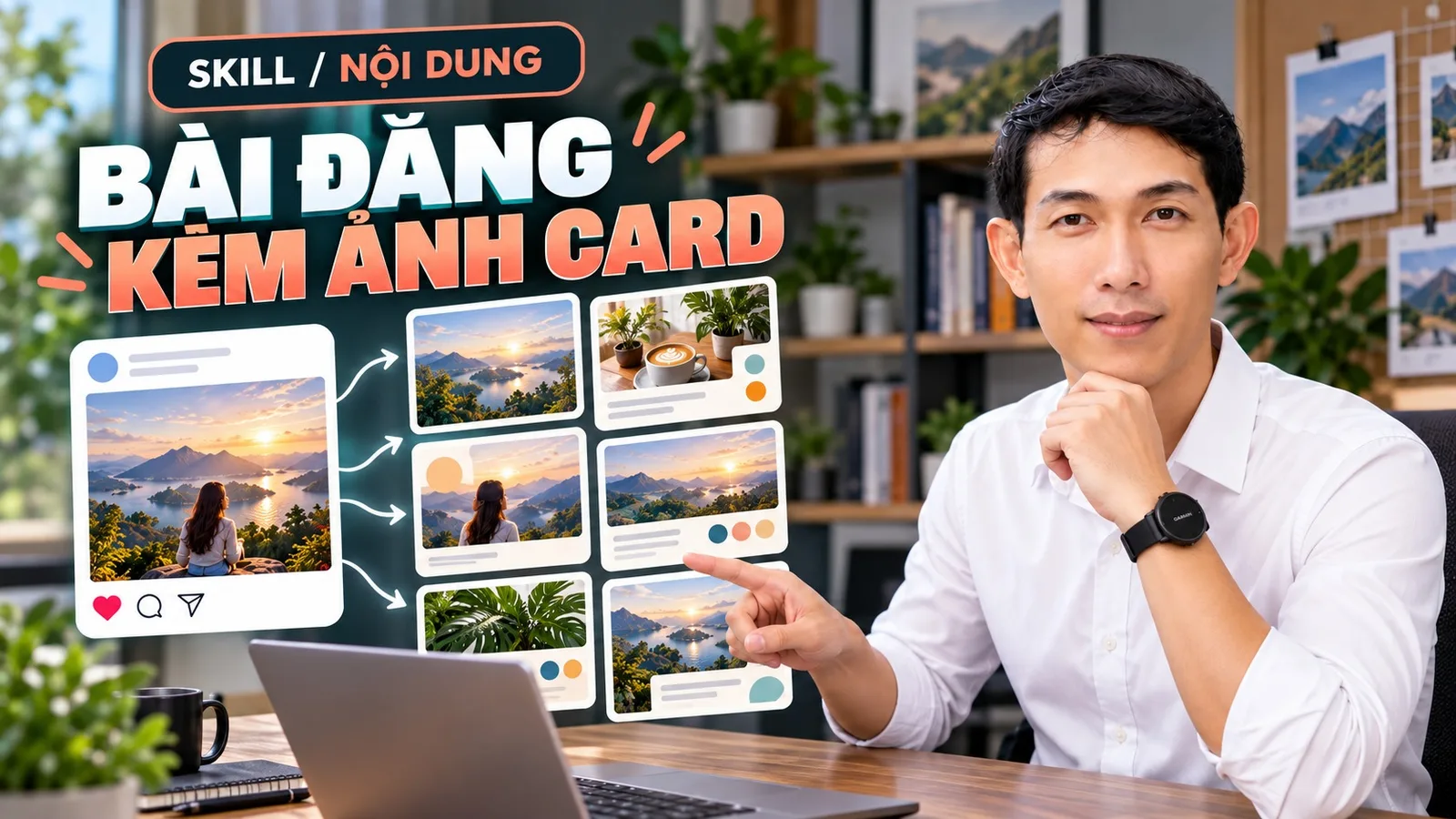 Ảnh bìa skill Bài Đăng Kèm Ảnh Card