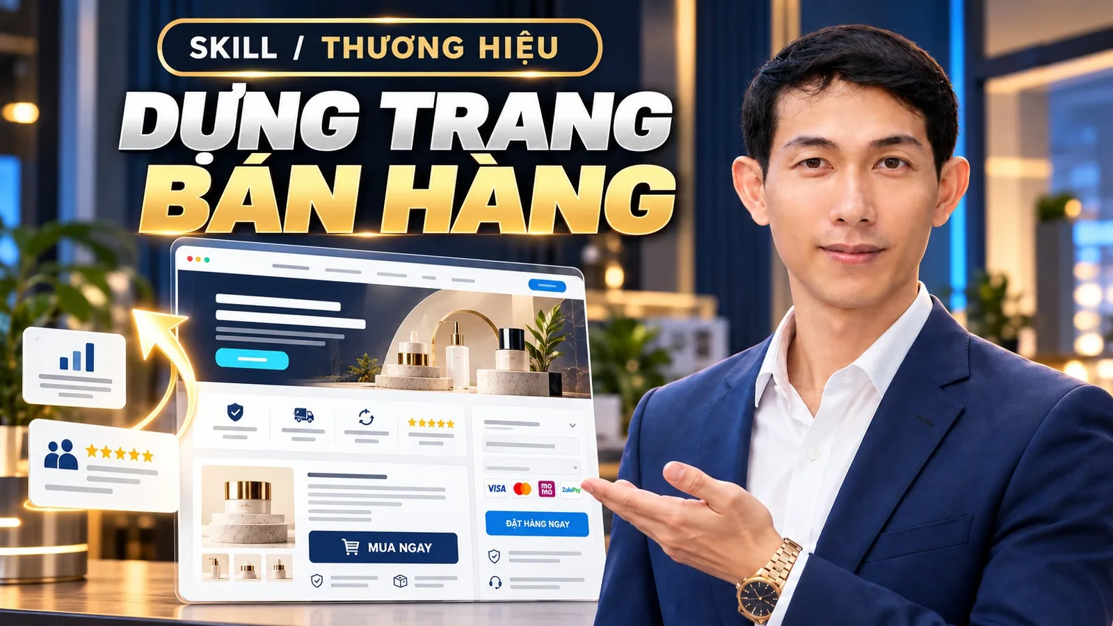 Ảnh bìa skill Dựng Trang Bán Hàng