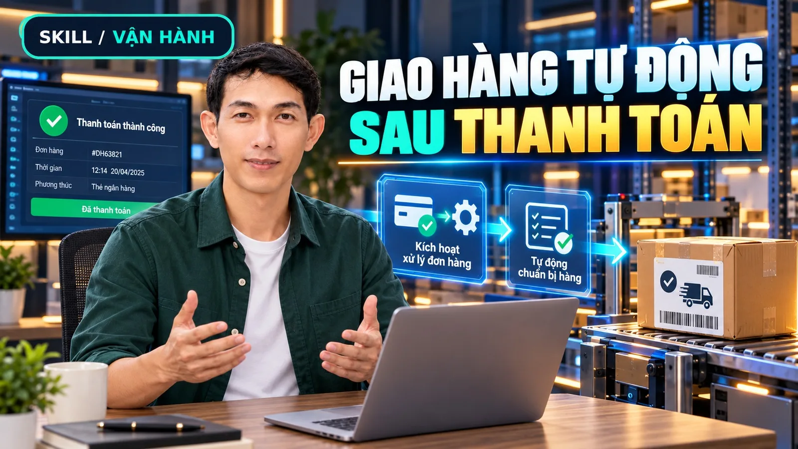 Ảnh bìa skill Giao Hàng Tự Động Sau Thanh Toán