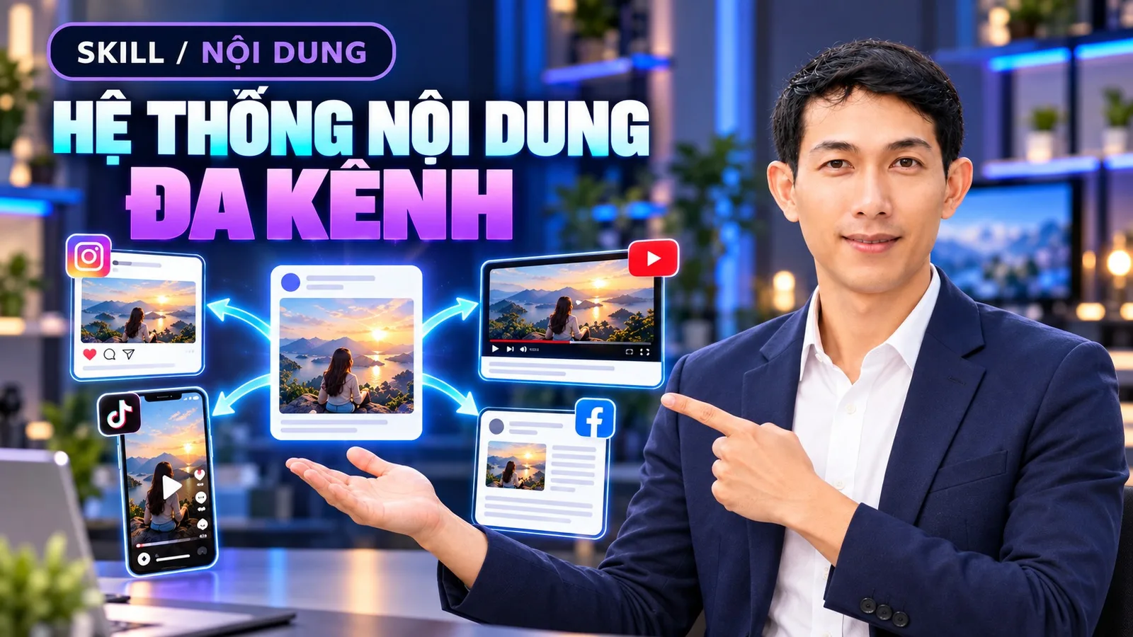 Ảnh bìa skill Hệ Thống Nội Dung Đa Kênh