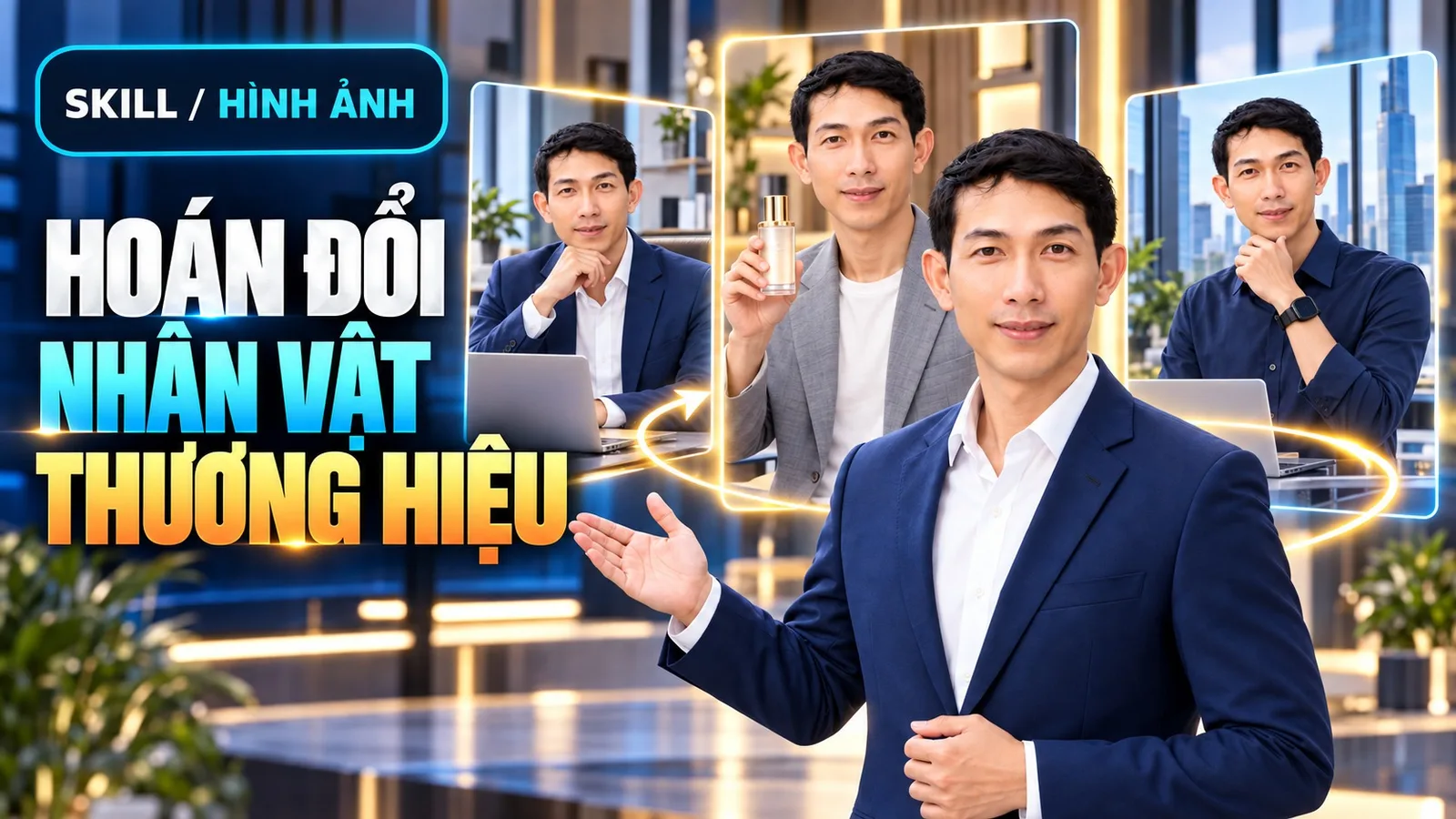 Ảnh bìa skill Hoán Đổi Nhân Vật Thương Hiệu