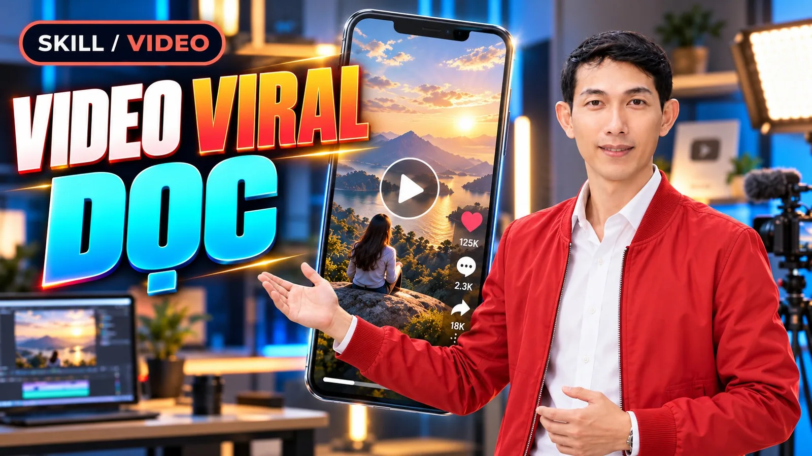 Ảnh bìa skill Video Viral Dọc